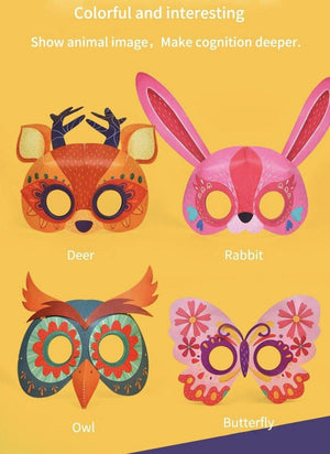 Mideer Animal Three Dimensional Paper Mask - HN Bazar 