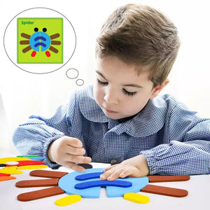 ألعاب خشبية ثلاثية الأبعاد أحجية الصور المقطوعة لوحة ذكية CNF5