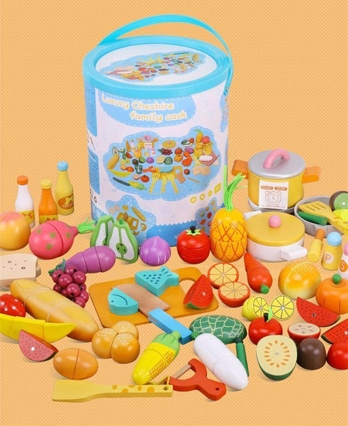 تحميل الصورة في عارض الصور ، Simulation Fruits and Vegetables Cutting with Cylinder Box CNF1 - HN Bazar 
