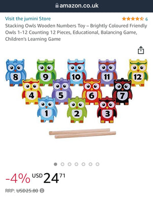 Owls Balance Block -CNF A