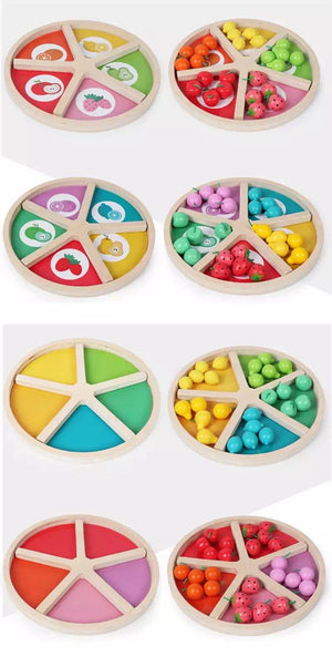 Wooden Beads Game Clip Ball Puzzle CNF1 - HN Bazar 