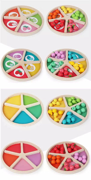 Load image into Gallery viewer, Wooden Beads Game Clip Ball Puzzle CNF1 - HN Bazar 
