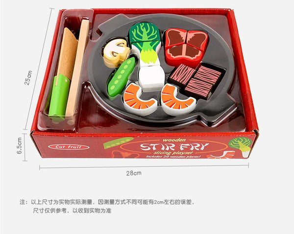 Load image into Gallery viewer, Cooking Educational Cutting Play Set CNF1 - HN Bazar 
