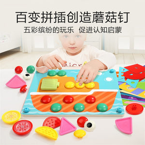 3D Puzzles Colorful Buttons Assembling  CNF D