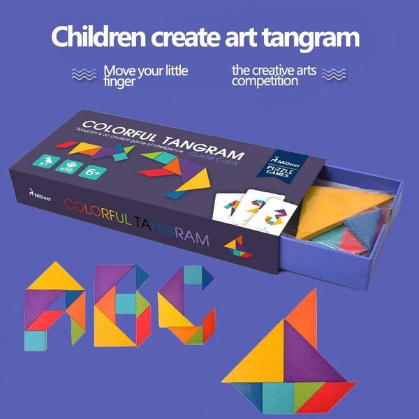 Load image into Gallery viewer, Mideer Children's Board Game-Chuangyi Tangram - HN Bazar 
