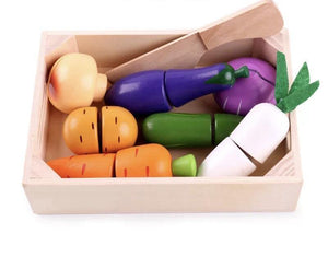 Wooden Fruits and Vegetables CNF1 - HN Bazar 