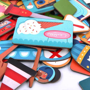 Mideer Magnetic Sticker Game Set - HN Bazar 