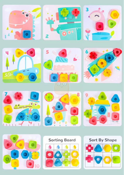 Load image into Gallery viewer, Nuts &amp; Bolts Activity Set

