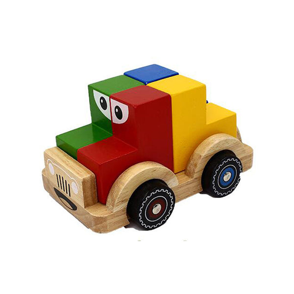 Load image into Gallery viewer, Beech Wood Smart Car
