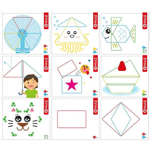 Kumon Rubber Band Pattern Board