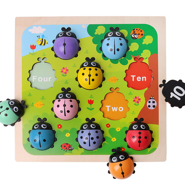 Load image into Gallery viewer, Simulation Fun Ladybug Digital English Matching Game - CNF7

