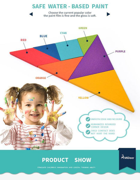 Load image into Gallery viewer, Mideer Children's Board Game-Chuangyi Tangram - HN Bazar 
