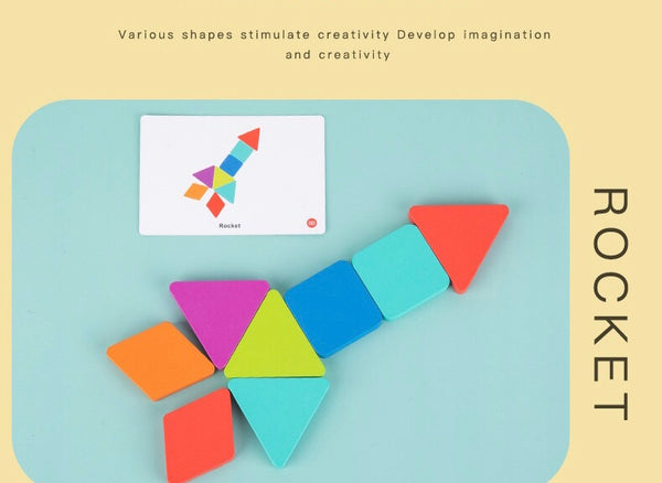 Load image into Gallery viewer, Rotating Color and Shape Matching Building Blocks - CNF7

