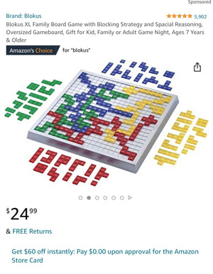 Big Size Blokus Family Board Game - CNF A