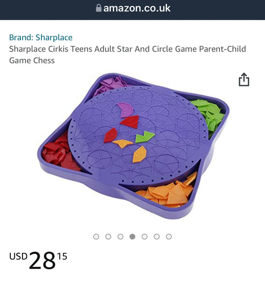 Load image into Gallery viewer, Cirkis Teens Star And Circle Game-CNF A
