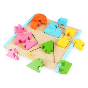 3D Wooden Puzzle - Shapes  CNF1 - HN Bazar 