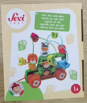 Designed in Italy -Sevi Safari Maze With Wheel