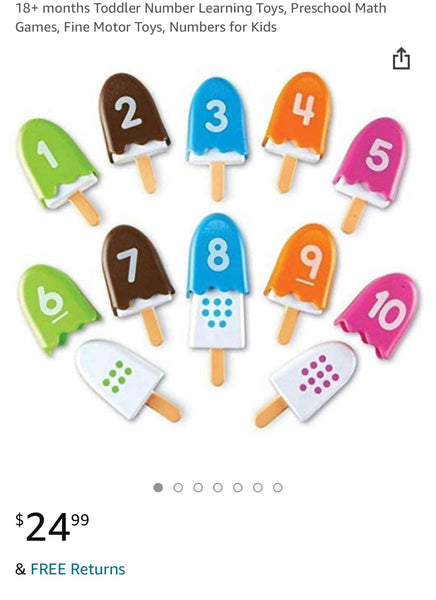 Load image into Gallery viewer, Smart Snacks Number Pops - CNF A
