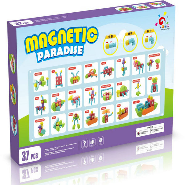 Load image into Gallery viewer, Magnetic Foam Building Blocks -AE
