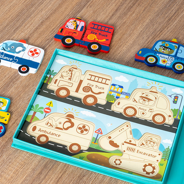 Load image into Gallery viewer, Puzzle Book Transportation CNF7
