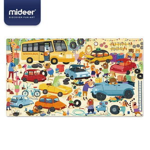 Mideer Portable Gift Box Puzzle Transport 104pcs - HN Bazar 