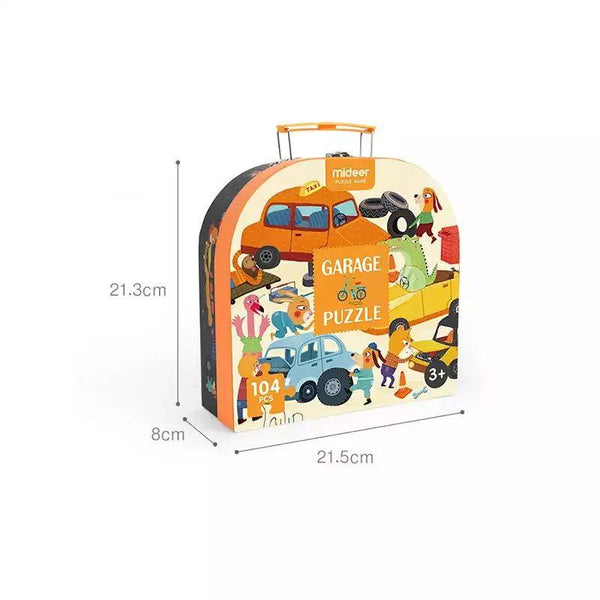 Load image into Gallery viewer, Mideer Portable Gift Box Puzzle Transport 104pcs - HN Bazar 
