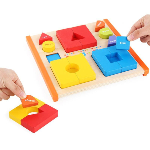 تحميل الصورة في عارض الصور ، 3D Wooden Puzzle - MultiShape  CNF1 - HN Bazar 
