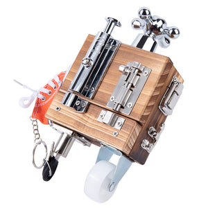 Montessori Multifunctional Busy Block Busy Board- CNF7