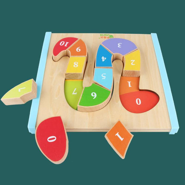 تحميل الصورة في عارض الصور ، 3D Wooden Puzzle - Shapes  CNF1 - HN Bazar 
