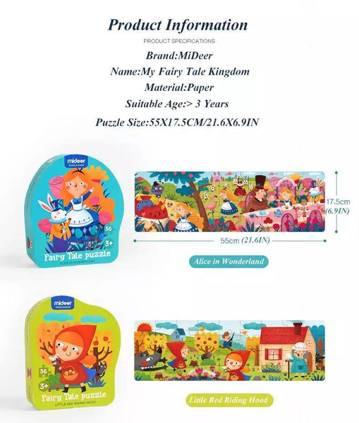 تحميل الصورة في عارض الصور ، Mideer Fairy Tale Puzzle - HN Bazar 
