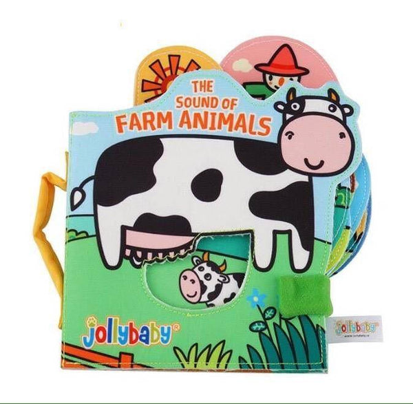 تحميل الصورة في عارض الصور ، Animal sound Cloth Book  CNF2 - HN Bazar 
