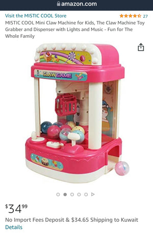 Mini Claw Machine AE