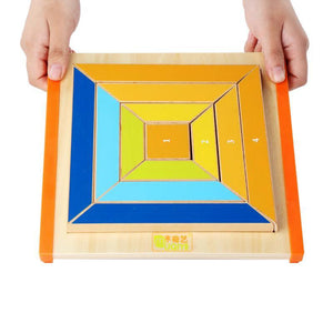 3D Wooden Puzzle - Square  CNF1 - HN Bazar 