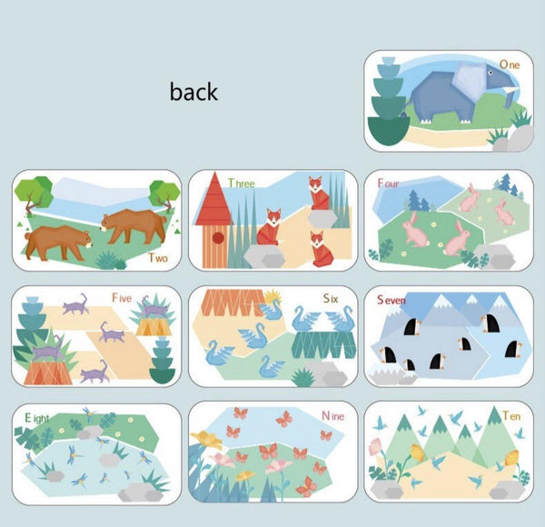 Load image into Gallery viewer, Number Letter Matching Cognitive Card CNF1 - HN Bazar 
