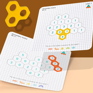 Hexagonal Number Matching Game - CNF7