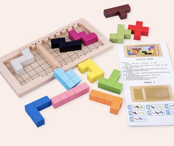 Load image into Gallery viewer, Building Blocks Animal Three-Dimensional CNF1 - HN Bazar 
