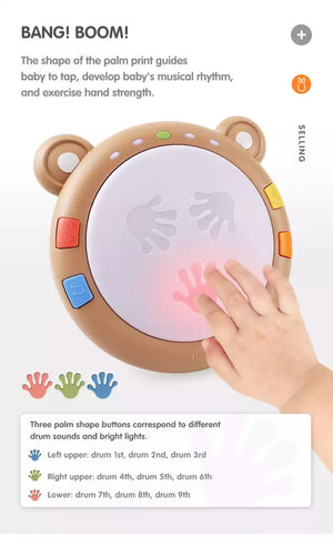Tumama baby Hand Clap Drum Music Toys