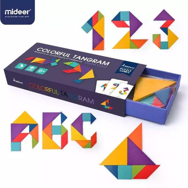Load image into Gallery viewer, Mideer Children's Board Game-Chuangyi Tangram - HN Bazar 
