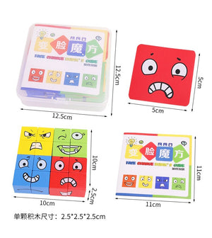 Face-Changing Expression Rubik's Cube - CNF7