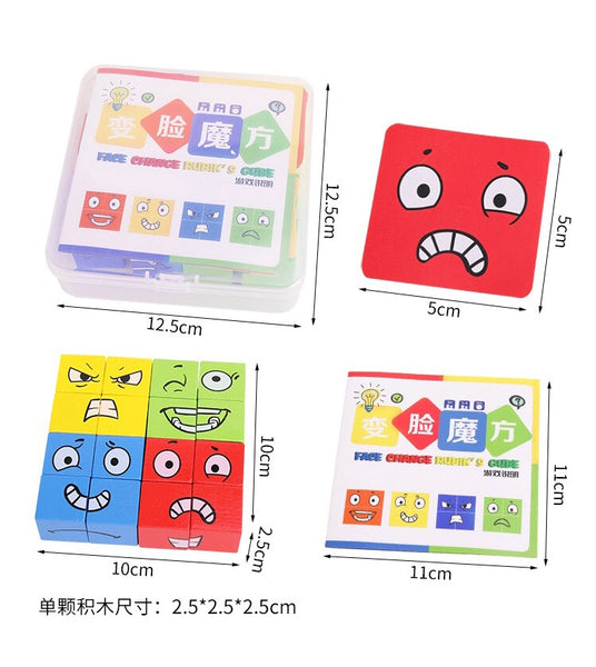 Load image into Gallery viewer, Face-Changing Expression Rubik's Cube - CNF7
