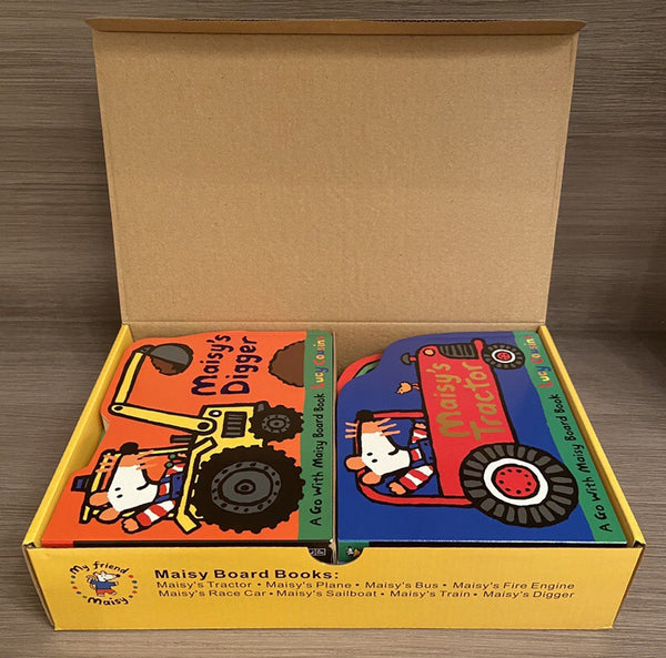 Load image into Gallery viewer, Maisy Mouse A Go with Maisy Board Book
