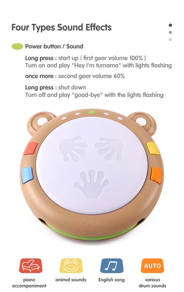 Load image into Gallery viewer, Tumama baby Hand Clap Drum Music Toys
