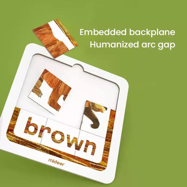 Load image into Gallery viewer, Mideer Cube Puzzle Brown Bear - HN Bazar 
