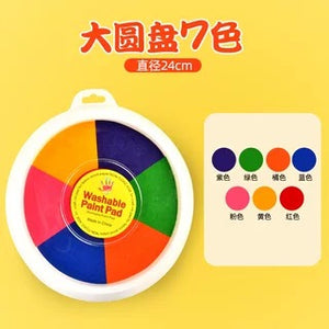 Ink Pad Stamp DIY Finger Painting - AE