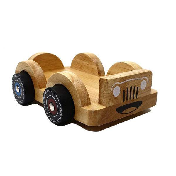 Load image into Gallery viewer, Beech Wood Smart Car
