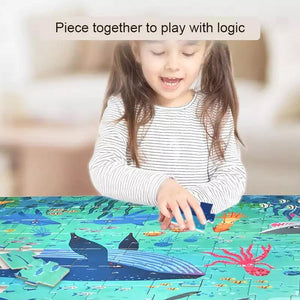 Mideer Portable Gift Box Puzzle-Ocean 104pcs - HN Bazar 