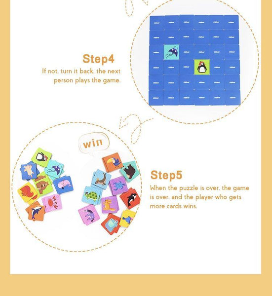 Load image into Gallery viewer, Mideer Memory Matching Card-wild Animals - HN Bazar 
