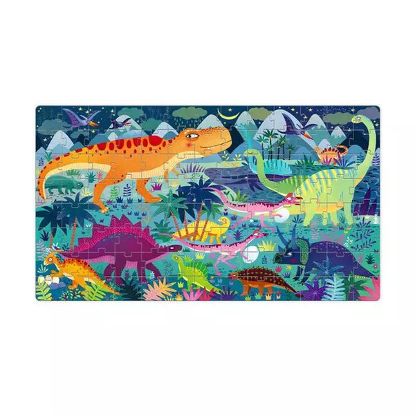 Load image into Gallery viewer, Mideer Children's Portable Box Puzzle- Dinosaur 104pcs - HN Bazar 

