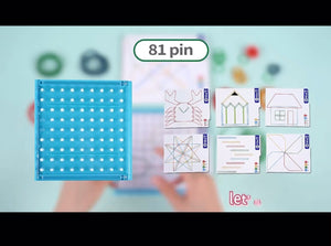Kumon Rubber Band Pattern Board