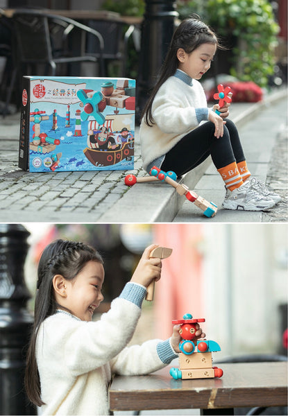 Load image into Gallery viewer, Assembled Building Block Animal Model Set CNF1

